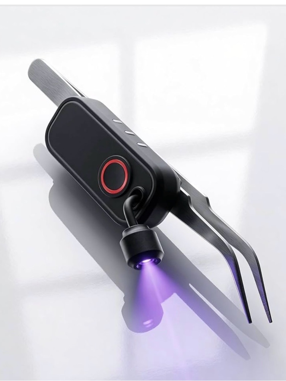 Portable Mini UV Light for Lash Extensions - 5W LED Adhesive Curing Lamp with Sm